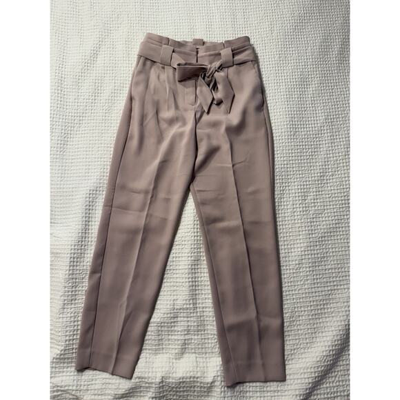 Express Pants - Express Casual Dress Pants Dusty Pink Nude Beige High Rise Office 00P Petite